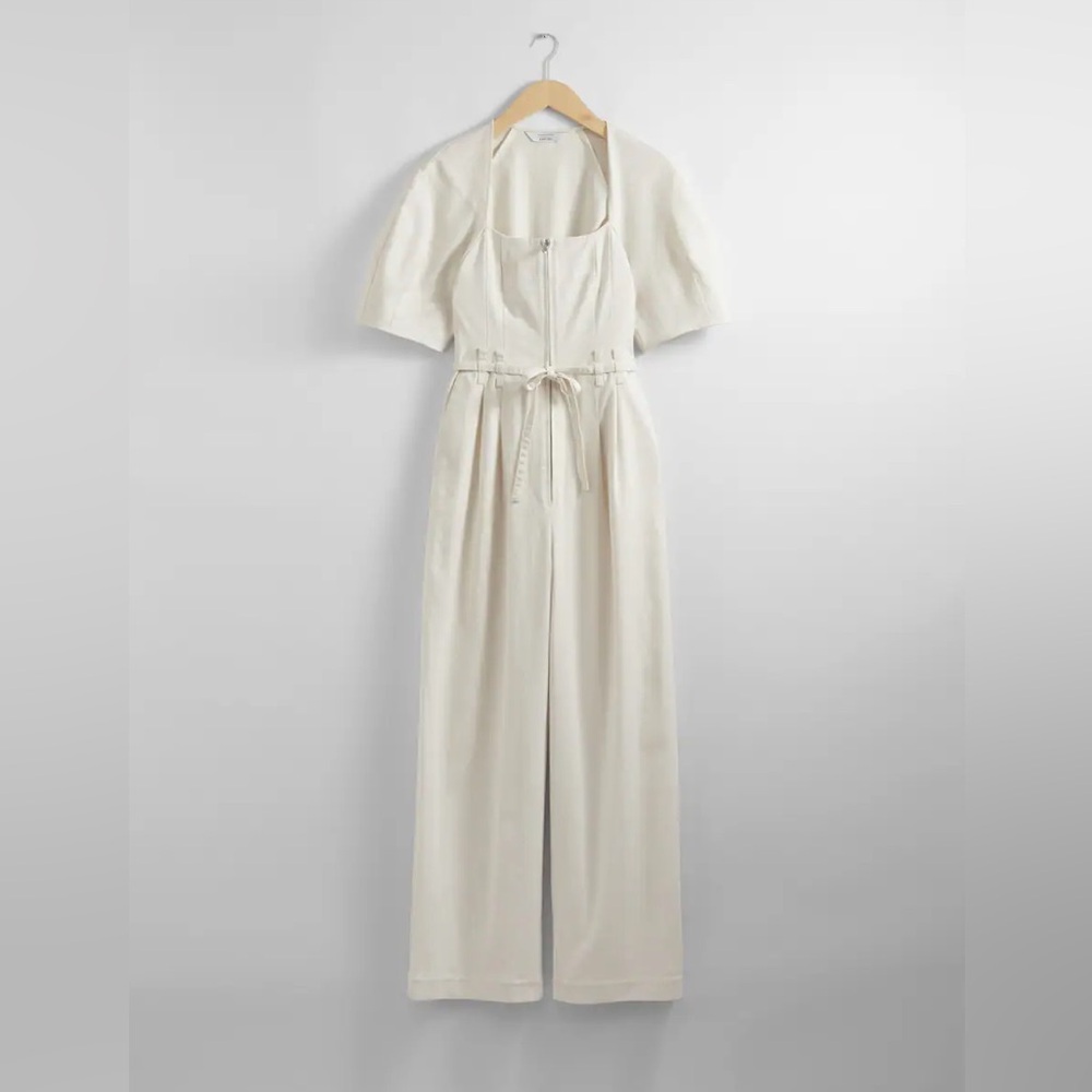 & Other Stories Belted Jumpsuit